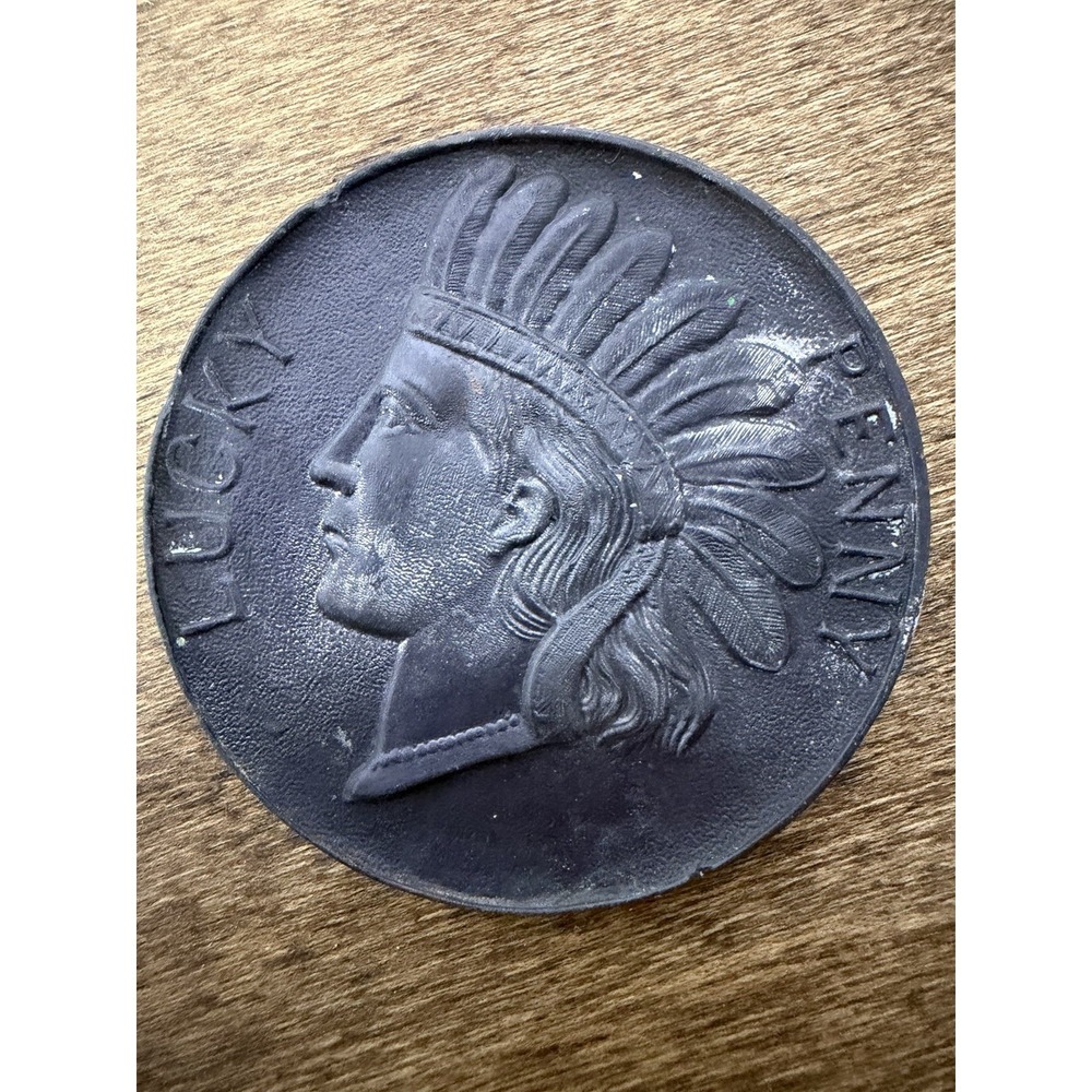 Rare Antique Large Lucky Penny Souvenir of Washington DC